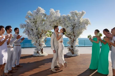 Wedding terrace at Dreams Bahia Mita Surf and Spa