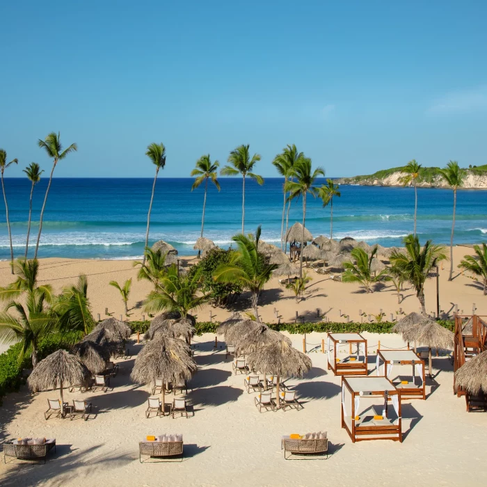 Preferred beach at Dreams Macao Punta Cana Resort and Spa