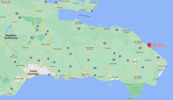 Google maps of Dreams Macao Punta Cana