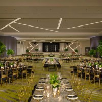 Dreams Natura Resort wedding reception hall indoors