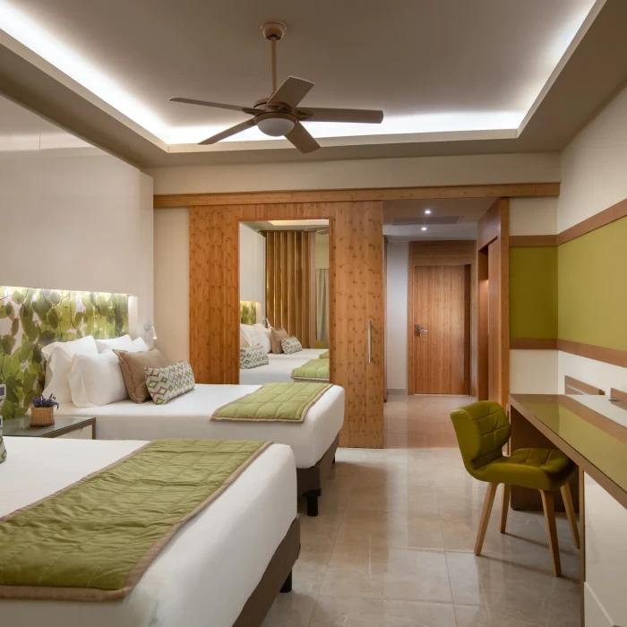 Double bed suite at Dreams Onyx Resort & Spa