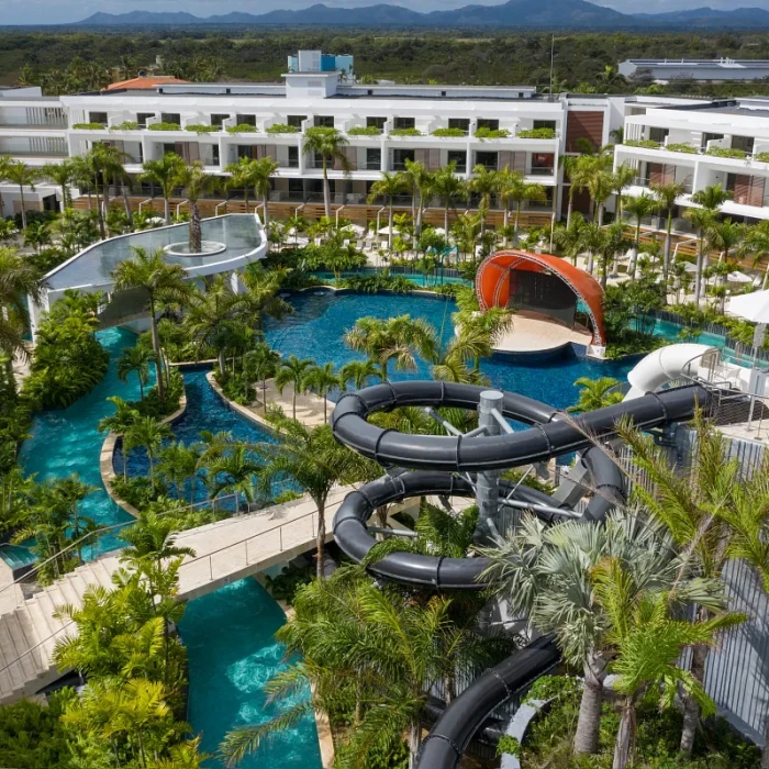 Jungle water park at Dreams Onyx Resort & Spa