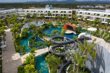 Jungle water park at Dreams Onyx Resort & Spa