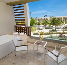 Junior suite terrace at Dreams Onyx Resort & Spa