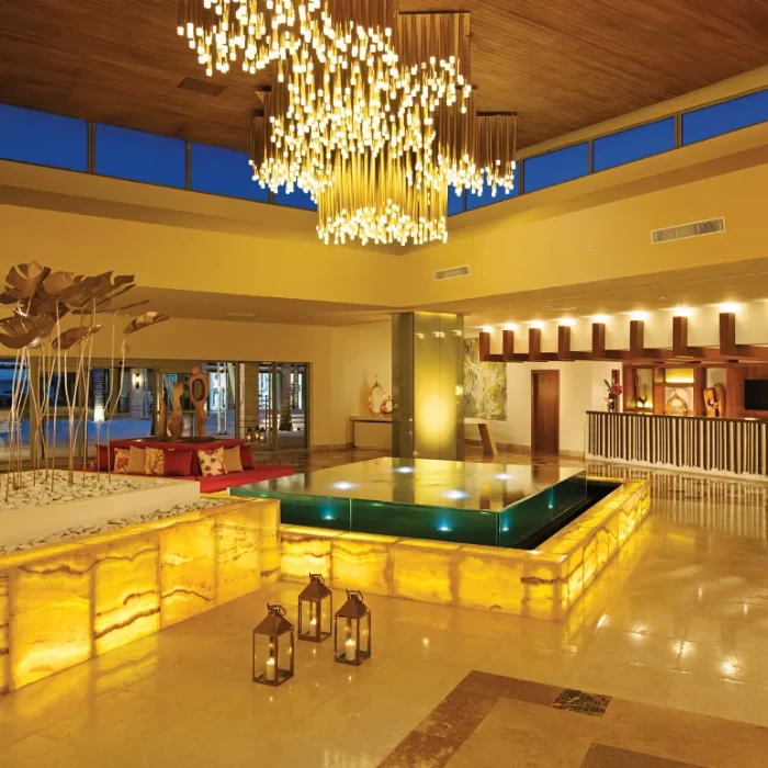 Lobby at Dreams Onyx Resort & Spa