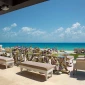 Presidential suite terrace dinner table at Dreams Playa Mujeres Resort