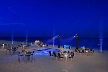 Dreams Riviera Cancun beach wedding venue
