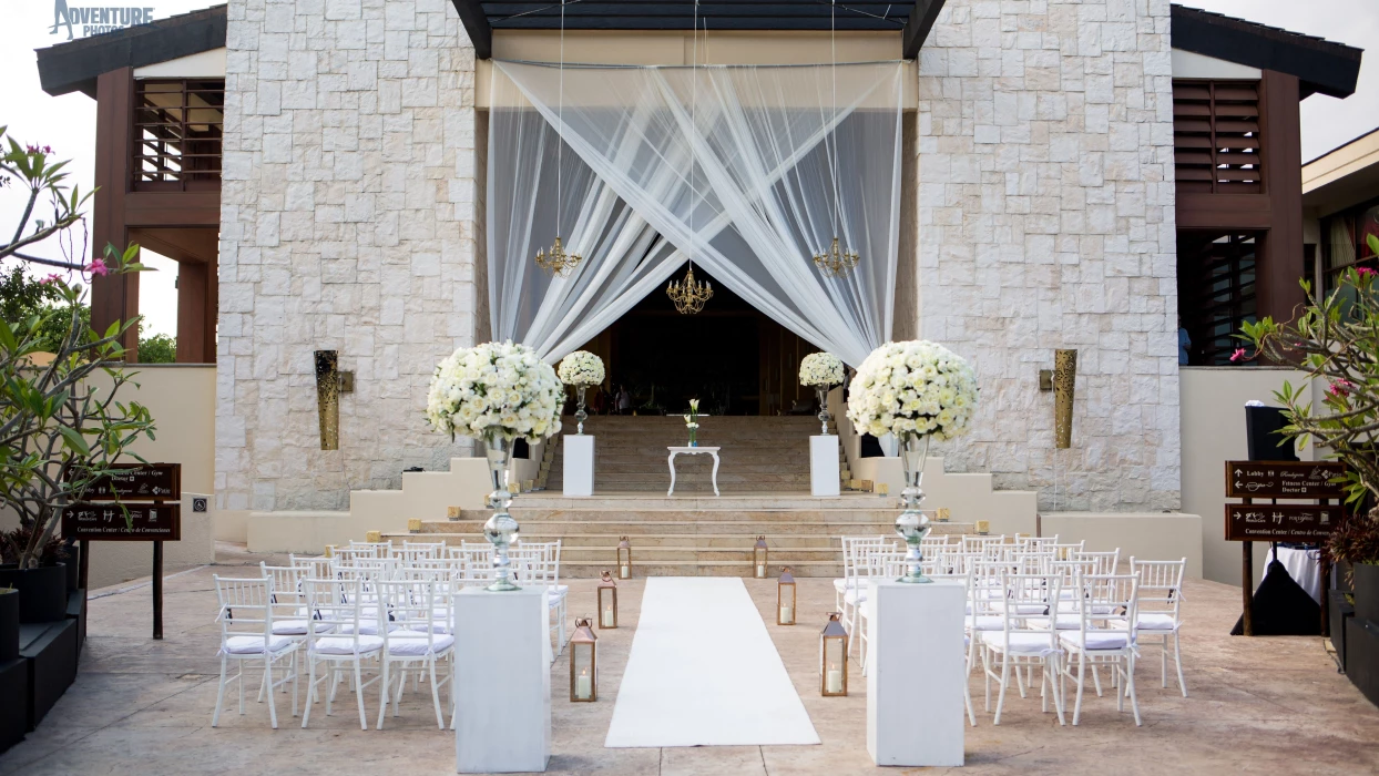 Dreams Riviera Cancun church wedding venue