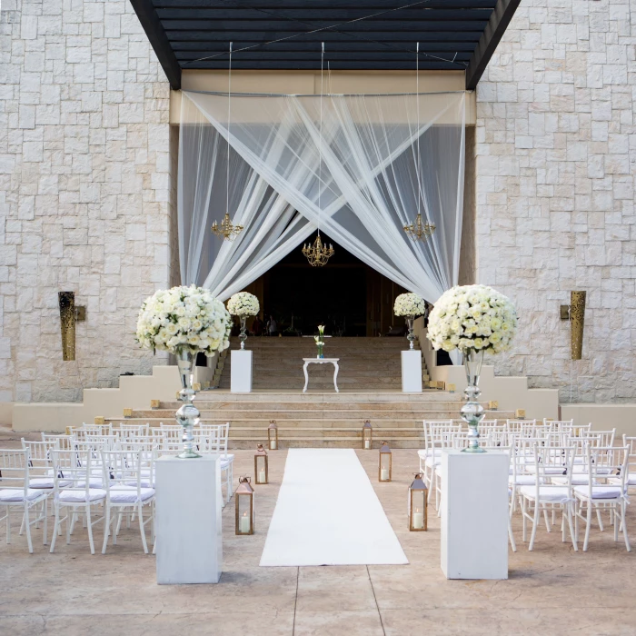 Dreams Riviera Cancun church wedding venue