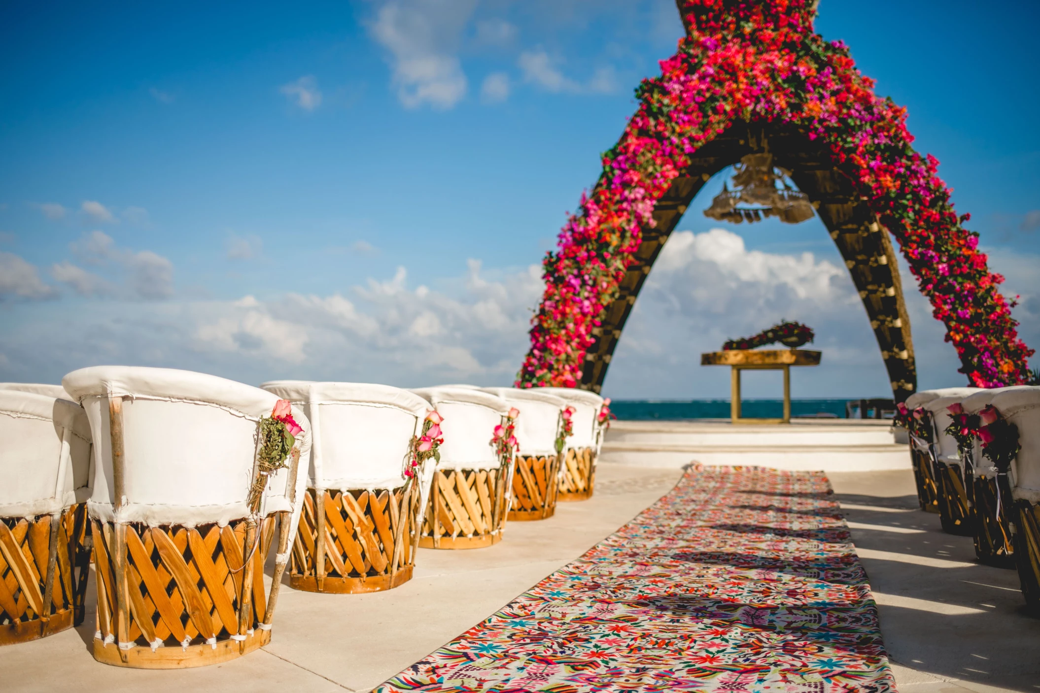Gazebo venue at Dreams riviera cancun resort and spa