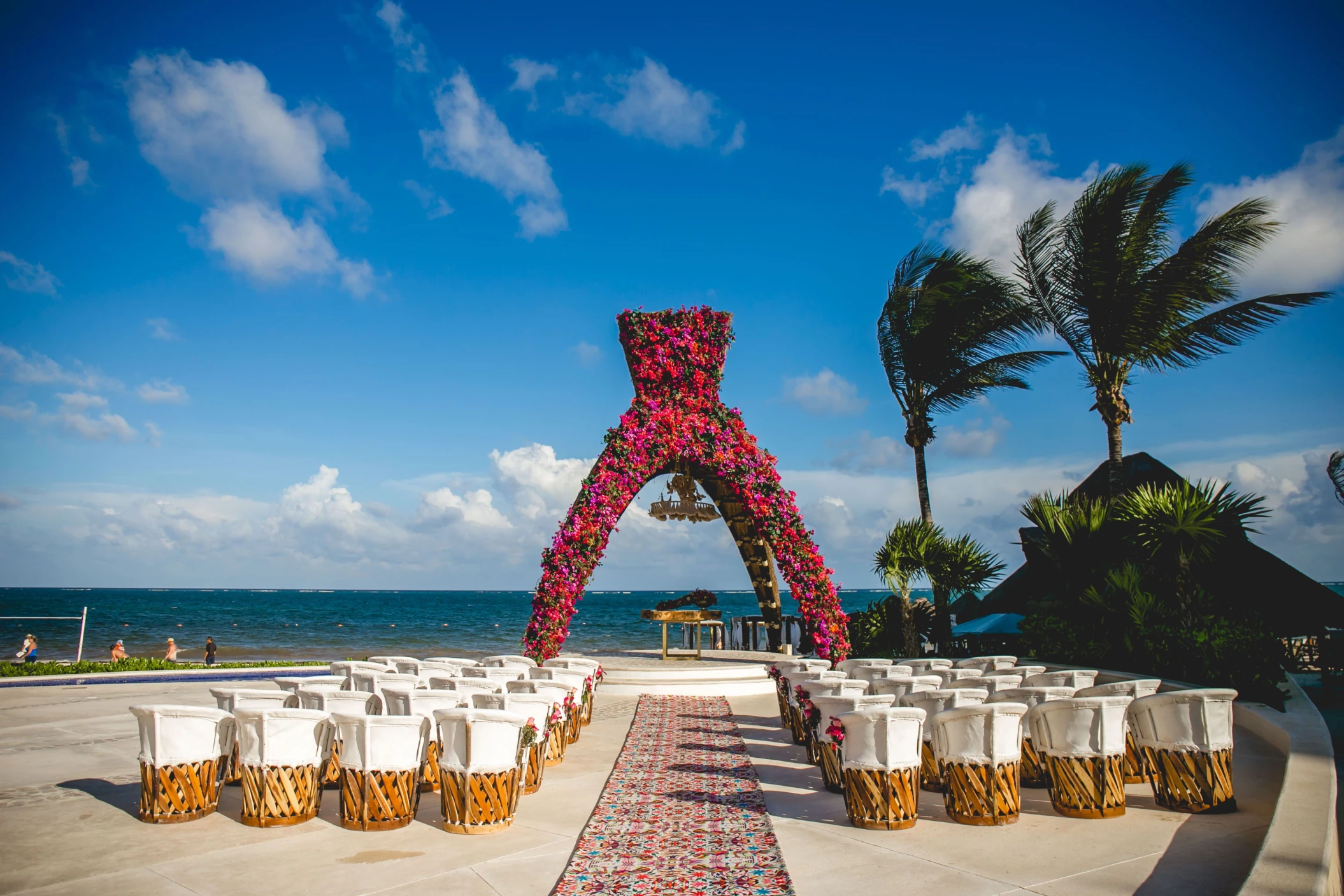 Gazebo venue at Dreams riviera cancun resort and spa