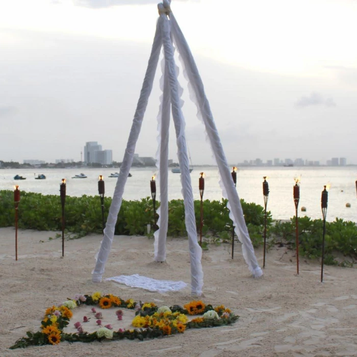 Spa Beach venue at Dreams Sands Cancun Resort and Spa