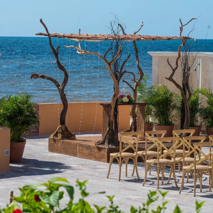 Beach Terrace venue at Dreams Sapphire Resort and Spa