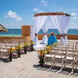 Beach Terrace venue at Dreams Sapphire Resort and Spa