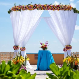 Beach Terrace venue at Dreams Sapphire Resort and Spa