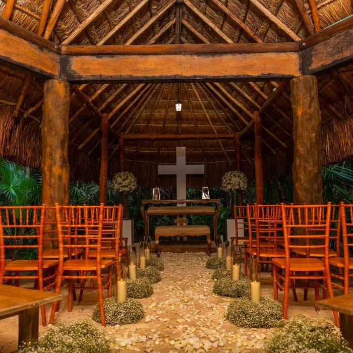 Our Lady of Izmal Catholic Chapel Venue at Dreams Sapphire Resort and Spa