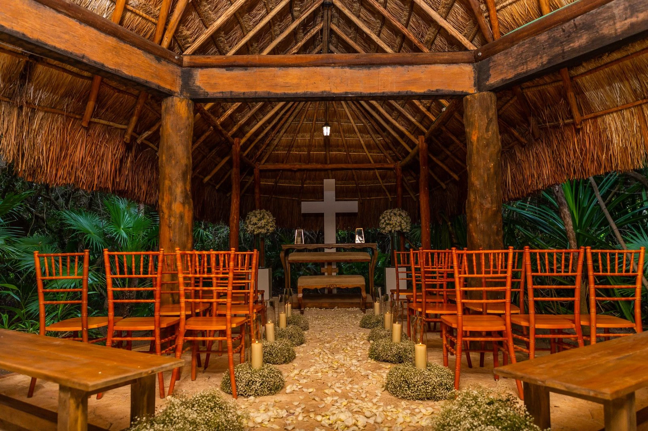 Our Lady of Izmal Catholic Chapel Venue at Dreams Sapphire Resort and Spa