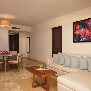 Dreams Sapphire Resort master suite living area