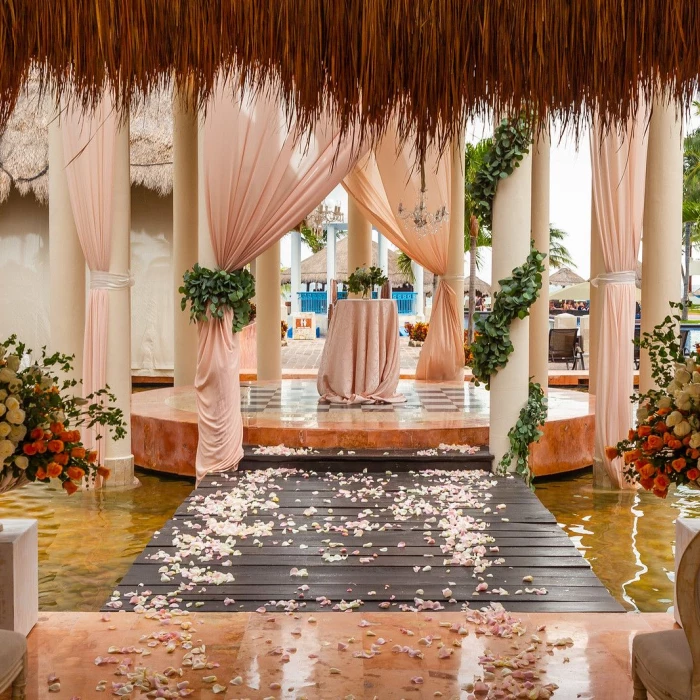 Wedding Gazebo Venue at Dreams Sapphire Resort and Spa