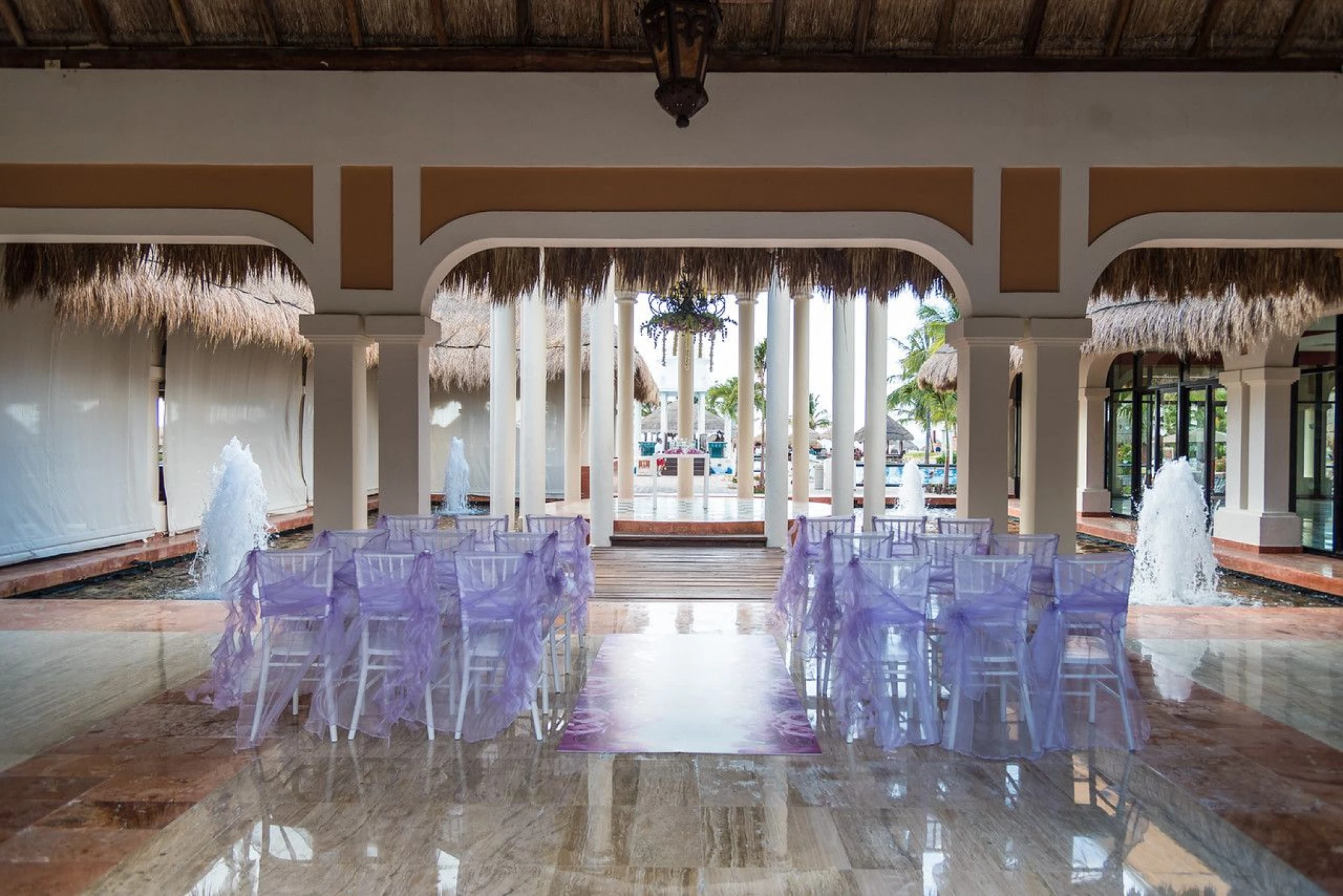 Wedding Gazebo Venue at Dreams Sapphire Resort and Spa