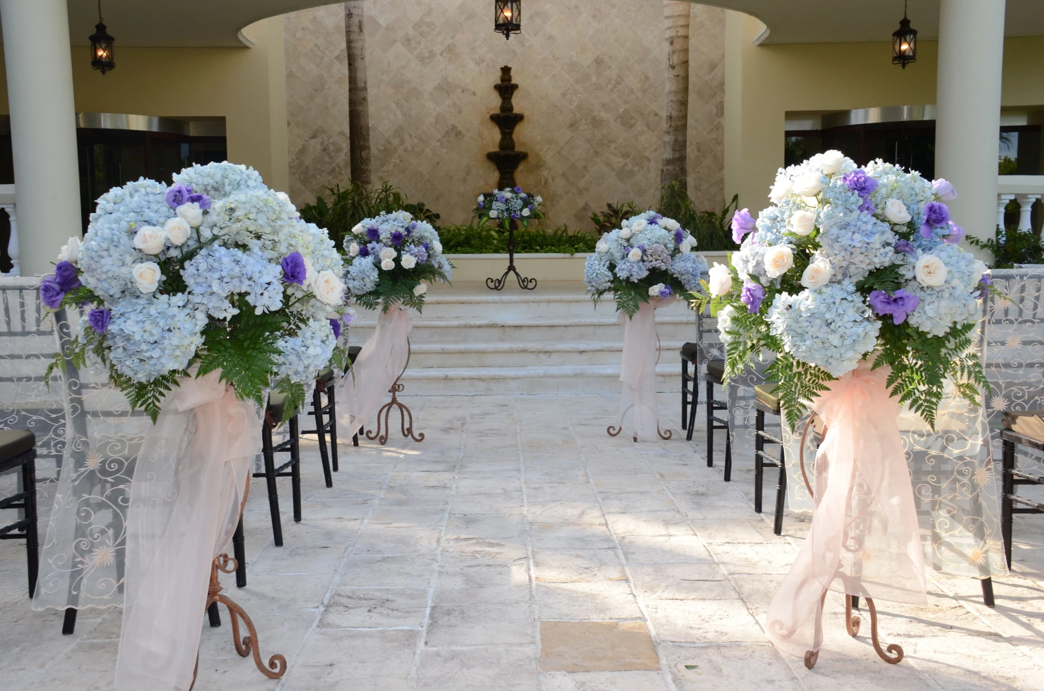 Ceremony  in Terrace of the Convention Center at Dream tulum resort and spa