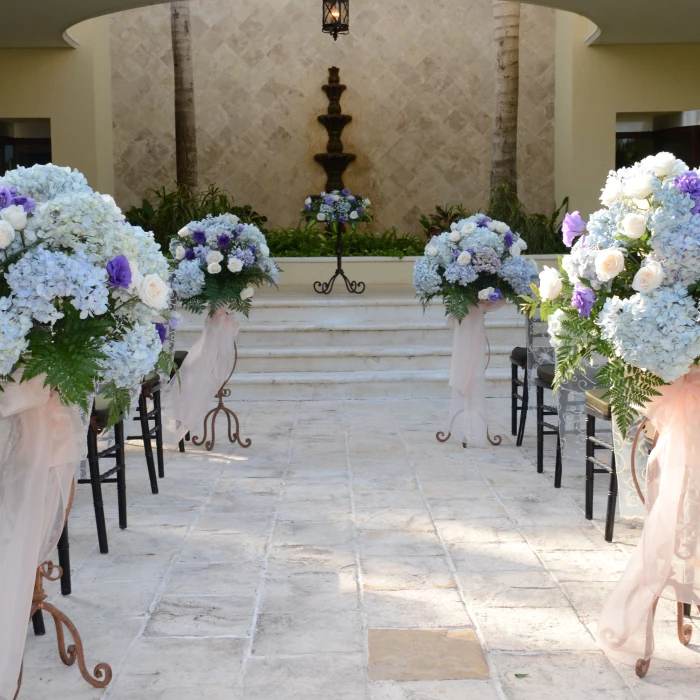 Ceremony  in Terrace of the Convention Center at Dream tulum resort and spa