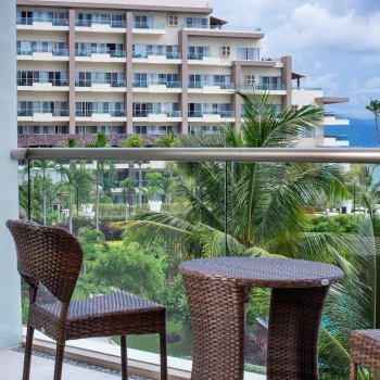 Suite balcony at Dreams Vallarta Bay Resort and Spa