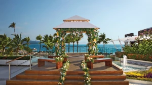 Gazebo vista terrace at Dreams Vallarta Bay Resort and Spa