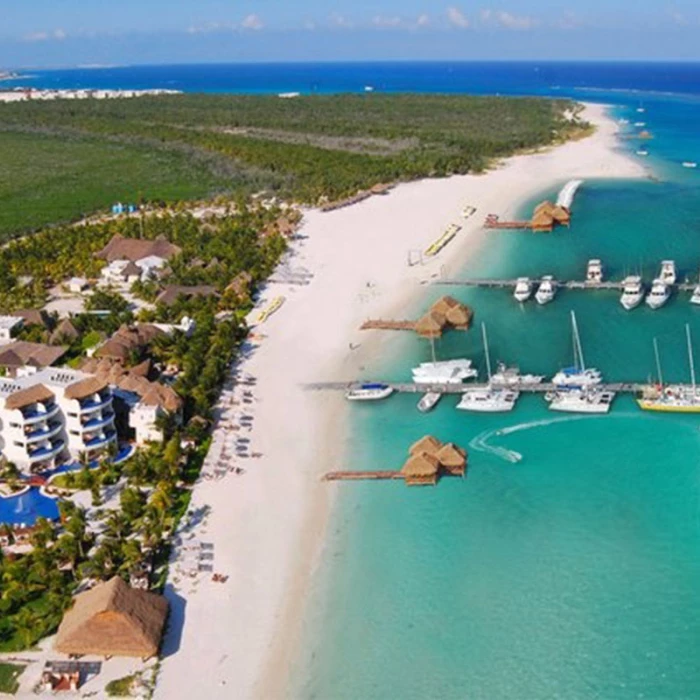 El Dorado Maroma Resort aerial view