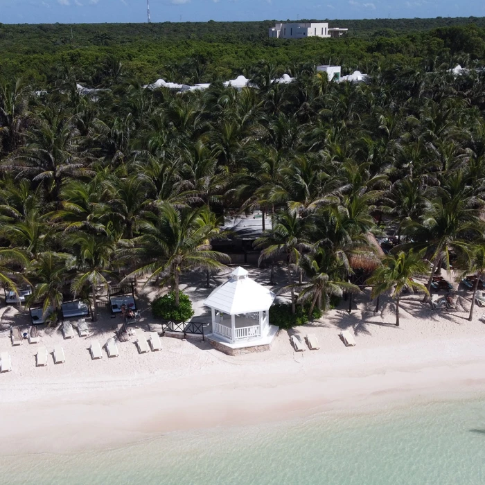 EL DORADO SEASIDE BEACH aerial view