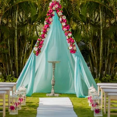 Grand Ballroom Garden venue at El dorado resort