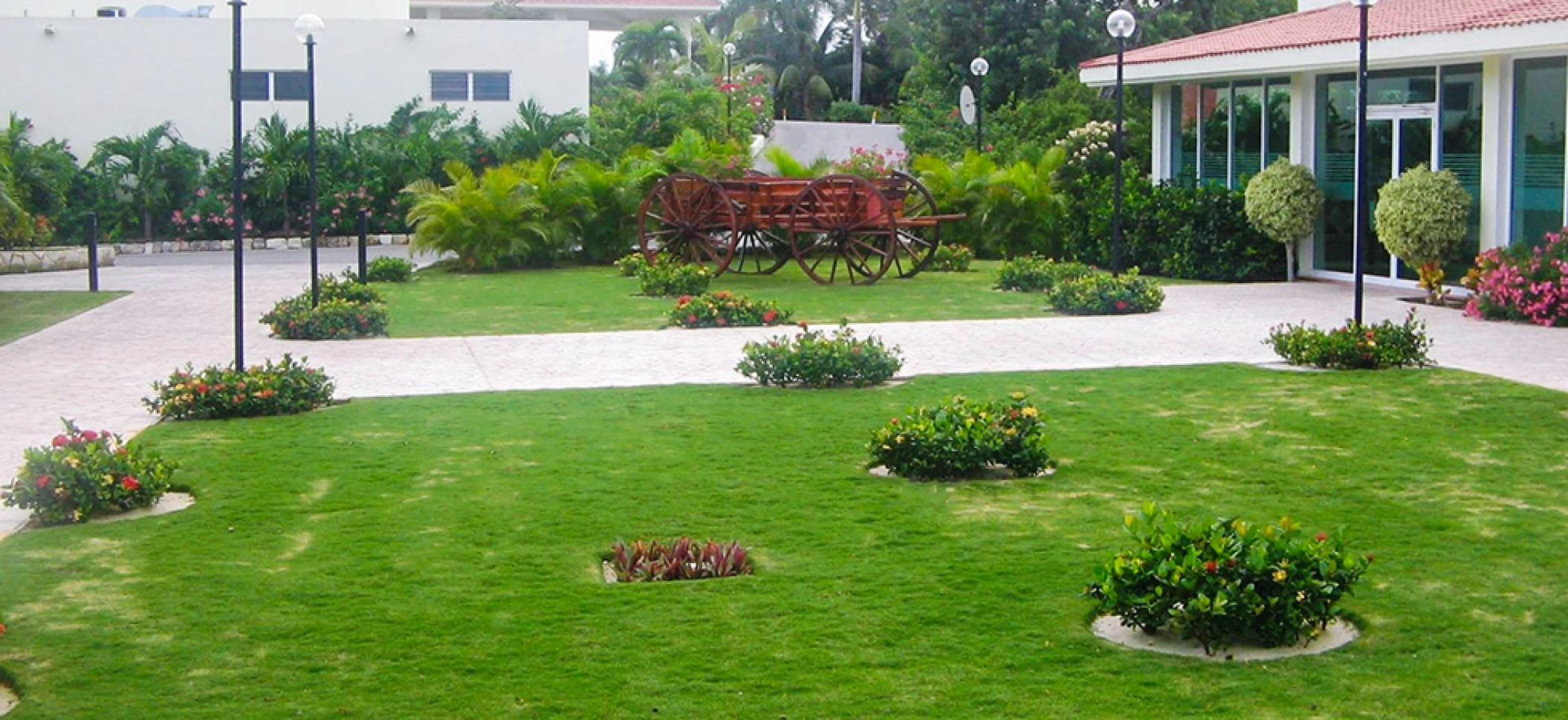 Grand Ballroom Garden venue at El dorado resort