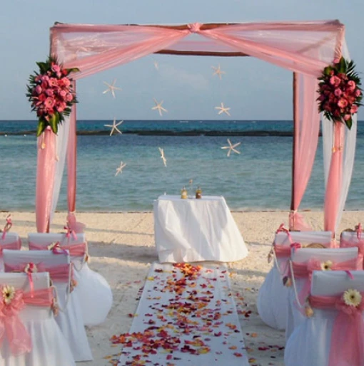 Ceremony in Chapel Gazebo venue at El dorado Maroma