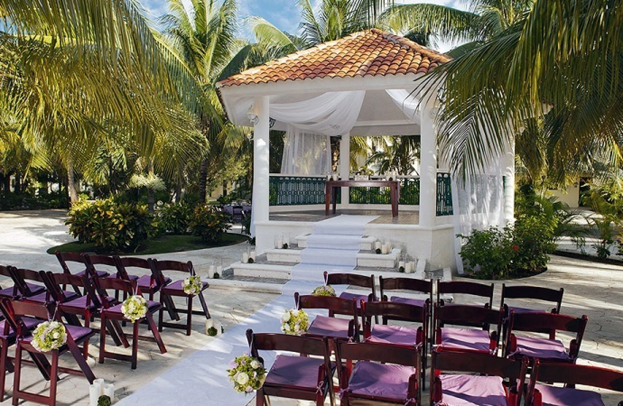 Mexican Kiosk Plaza Venue at El Dorado Resort