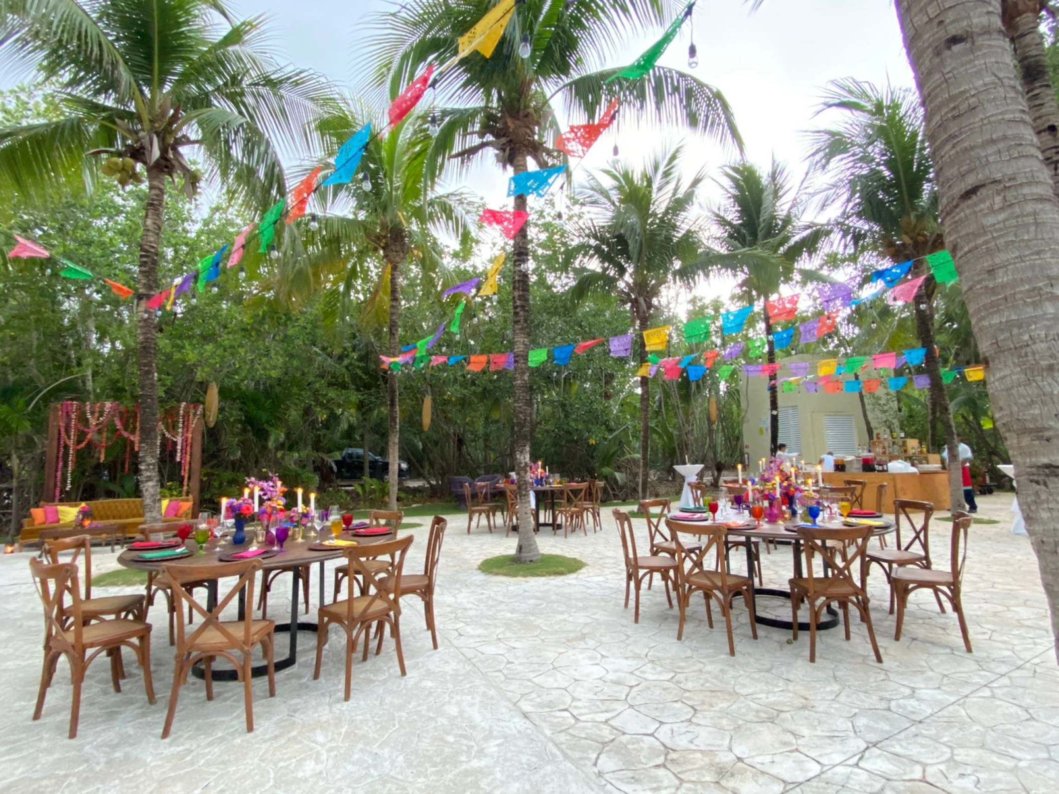 Mexican Kiosk Plaza Venue at El Dorado Resort