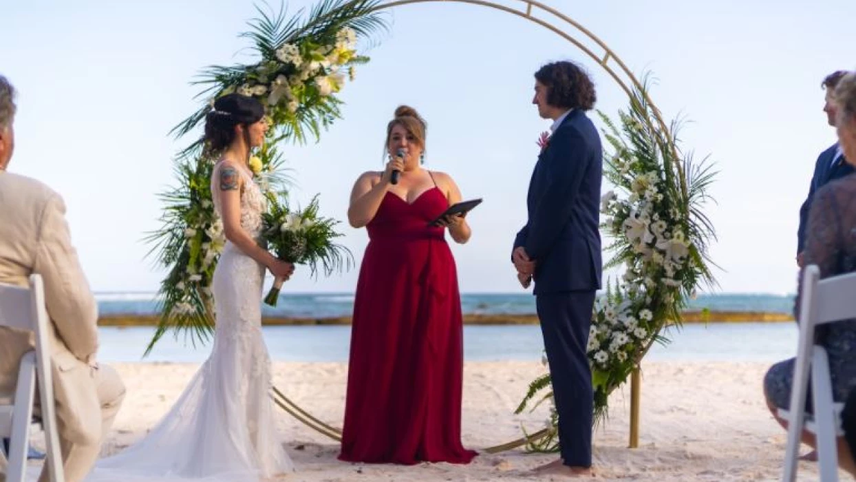 El dorado seaside suites Beach area at palms section venue