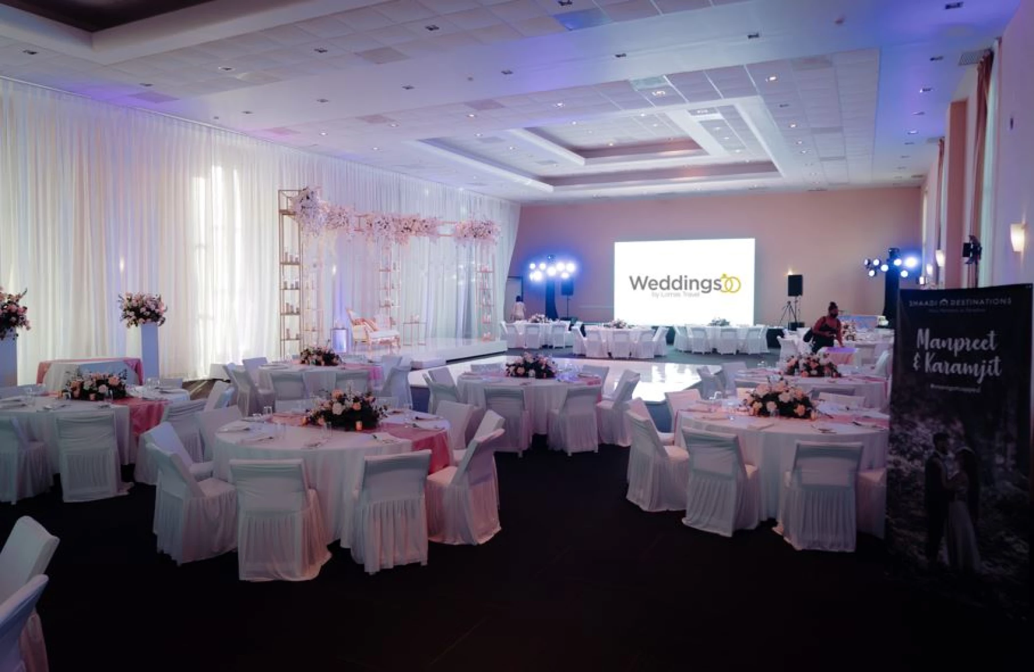 Edss Grand Ballroom venue at El dorado seaside suites