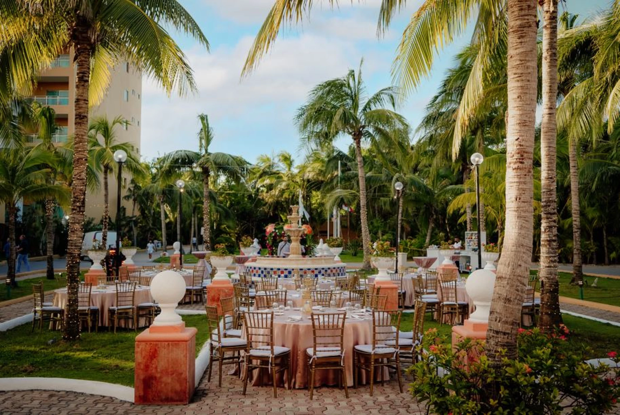 Mexican Plaza Venue at El dorado seaside suites