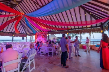 Palapa Kantenah venue at El dorado seaside suites