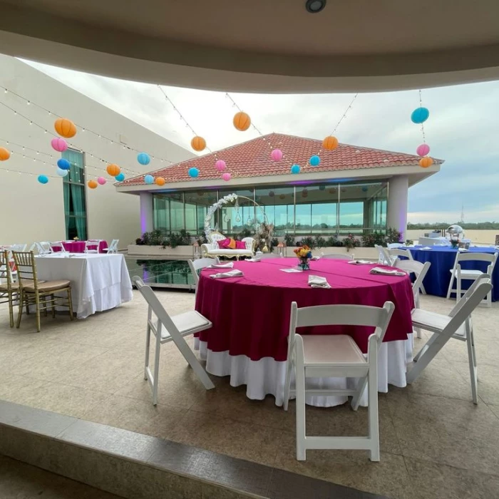 Sky deck at grand ballroom edss at El dorado seaside suites