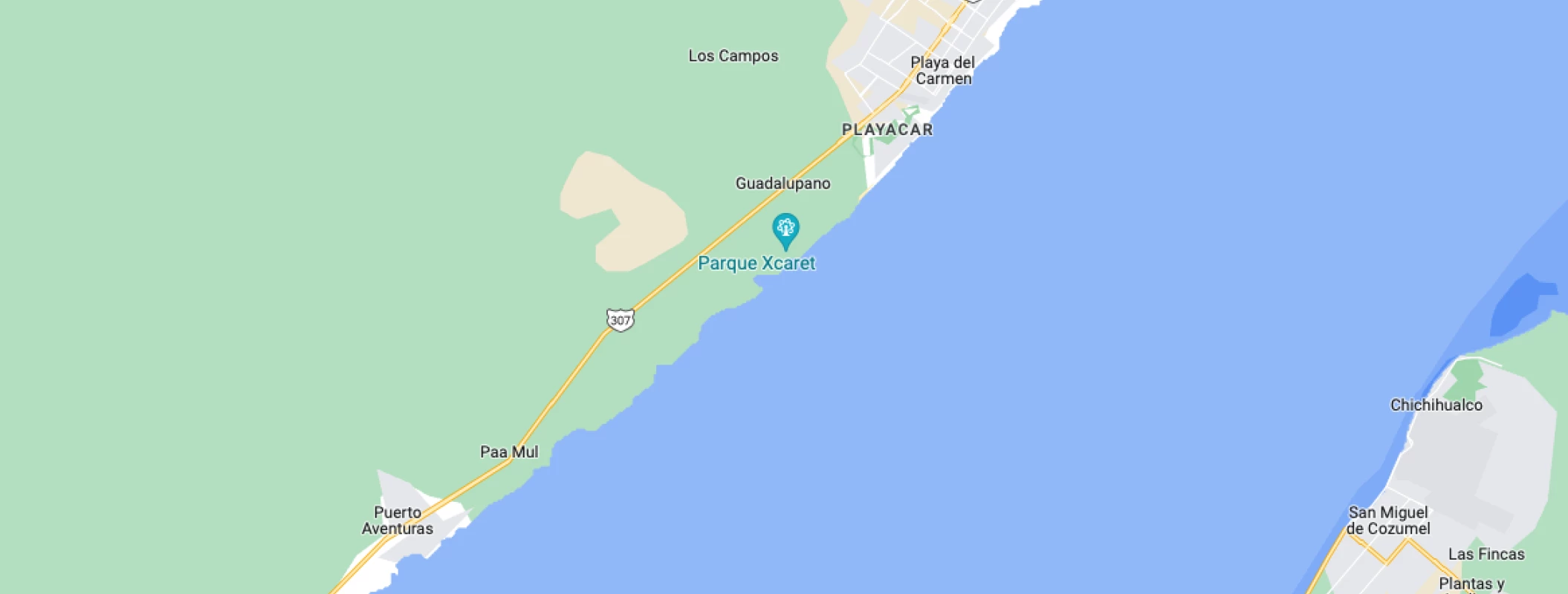 Google maps of El Dorado Seaside