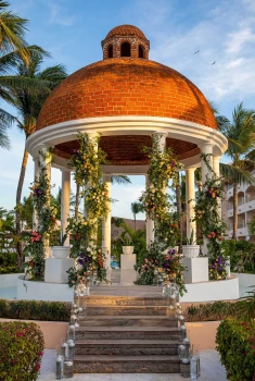 Excellence Riviera Cancun wedding gazebo venue