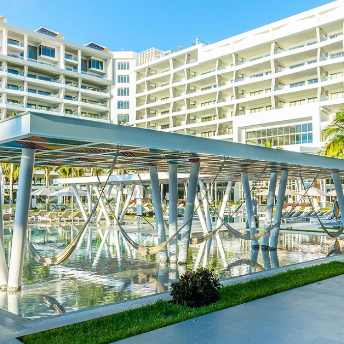 Adults only pool at Garza blanca Resort and Spa