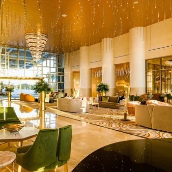Lobby at Garza blanca Resort and Spa