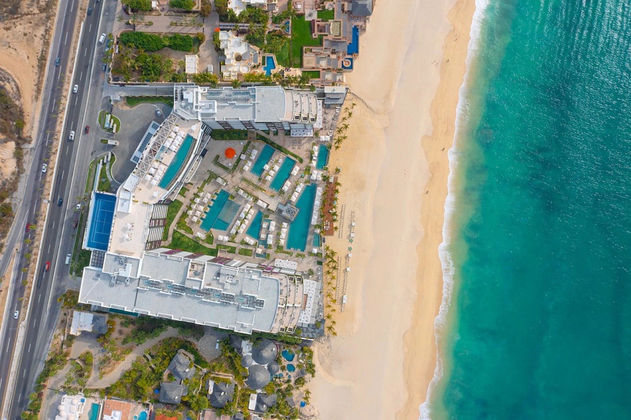 Overhead at Garza Blanca Resort & Spa Los Cabos