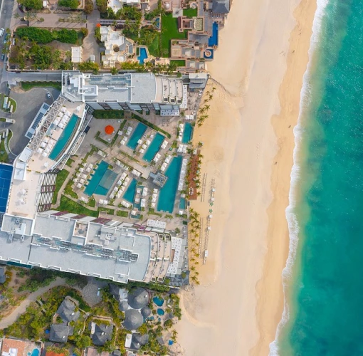 Overhead at Garza Blanca Resort & Spa Los Cabos