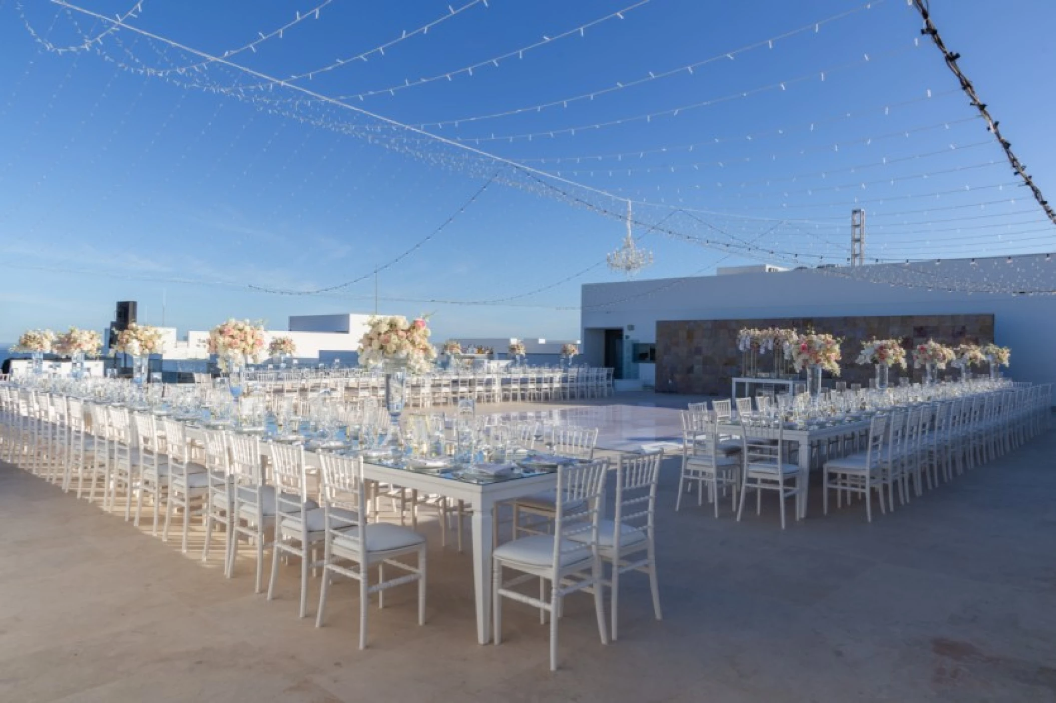 Dinner reception at Garza Blanca Resort & Spa Los Cabos