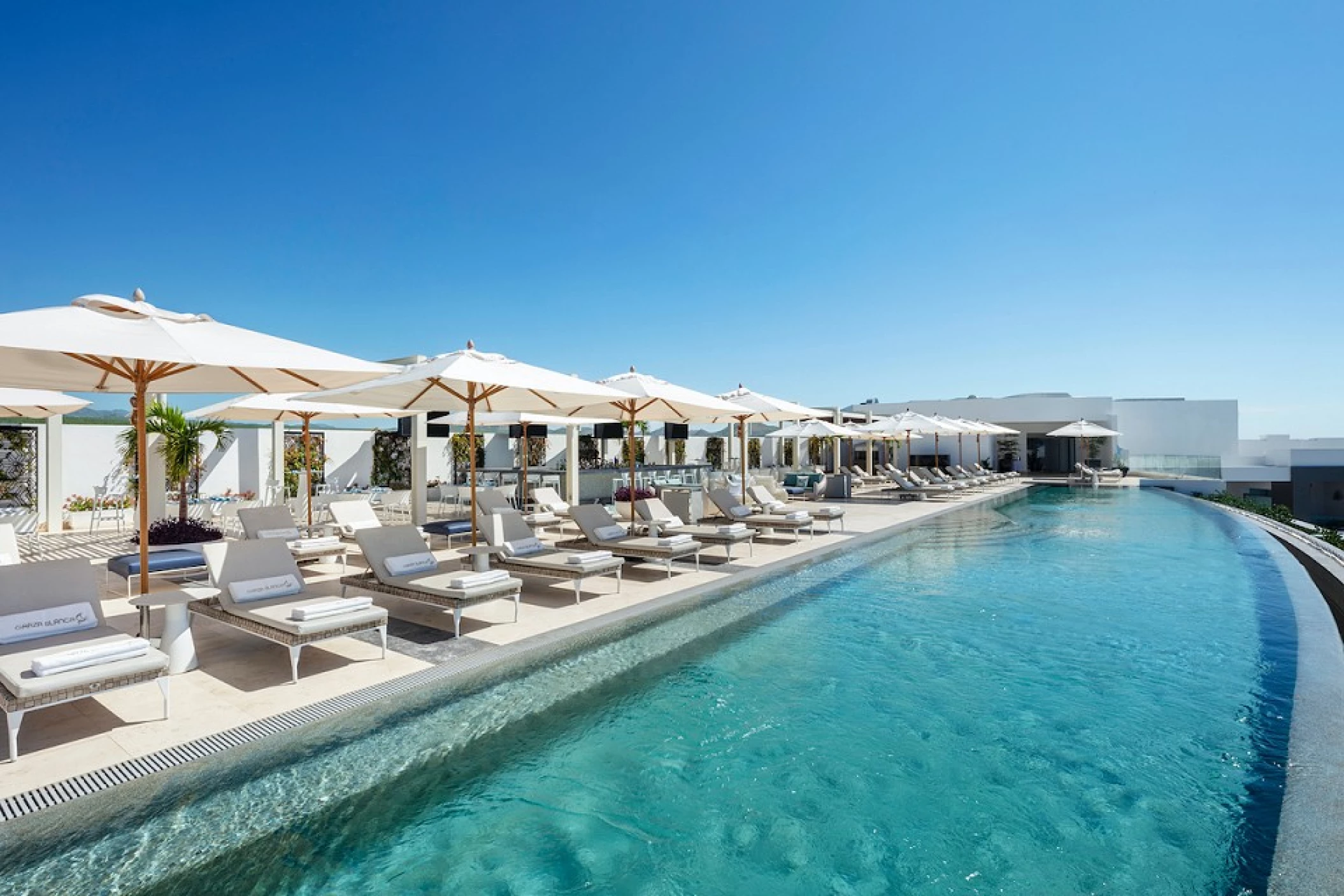 Infinity pool at Garza Blanca Resort & Spa Los Cabos