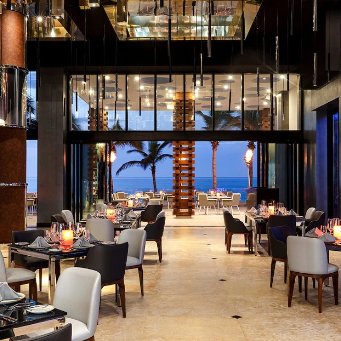 Hiroshi restaurant at Garza Blanca Resort & Spa Los Cabos