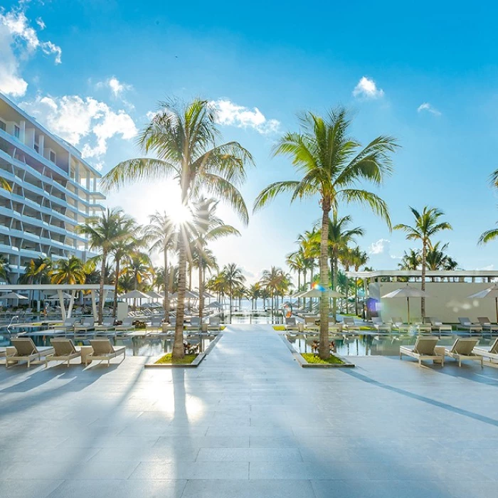 Main pool at Garza blanca Resort and Spa